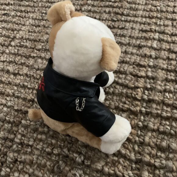 Aurora Fancy Pals Bulldog in Jacket LUVABLE DOG Puppy 8" Plush Stuffed Animal - Picture 7 of 8